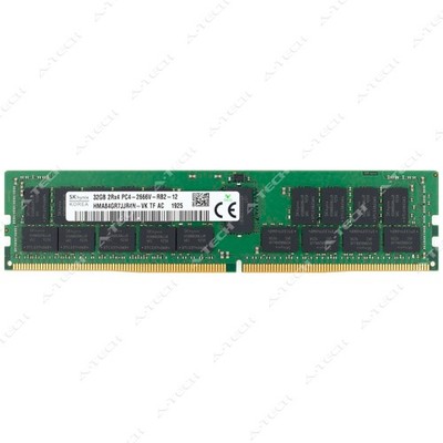 Hynix 32GB DDR4-2666 PC4-21300 2Rx4 ECC RDIMM Server Memory RAM HMA84GR7JJR4N-VK