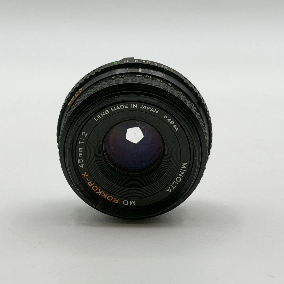 Minolta f/2 Camera Lenses 45mm Focal for sale - eBay