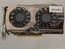 MSI N660 Twin Frozr III 2GB GDDR5 GPU - Used, Working