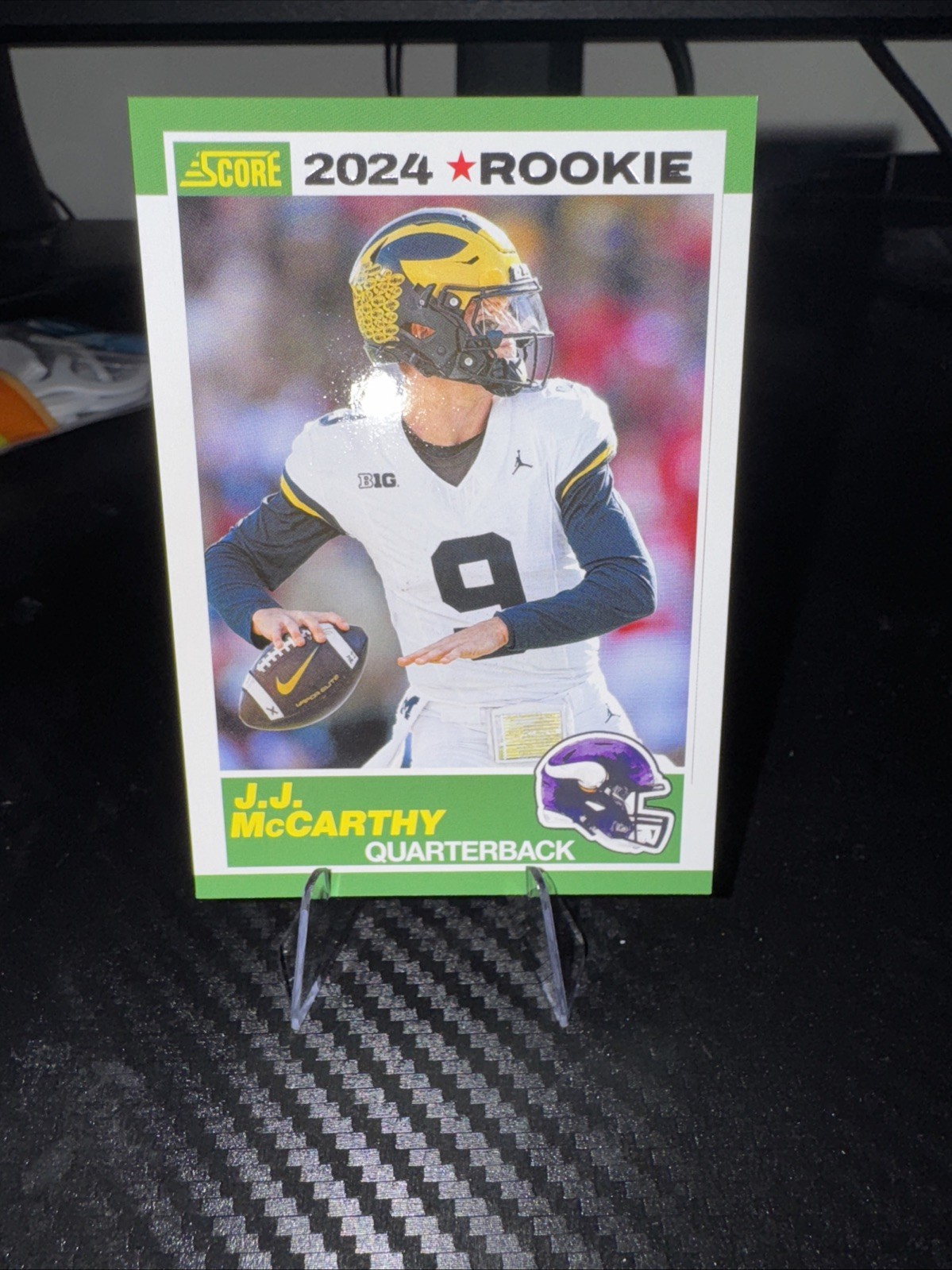 2024 Score - 35th Anniversary Rookie J.J. McCarthy #8 (RC)