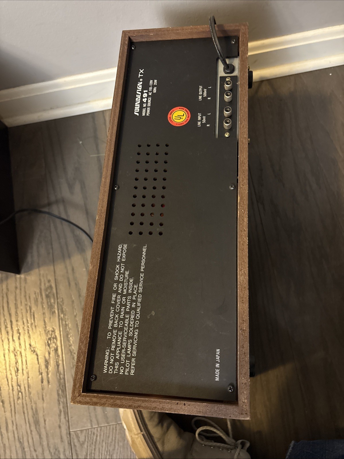 SOUNDESIGN TX 491 Stereo 8 Track Record / Play Deck Works