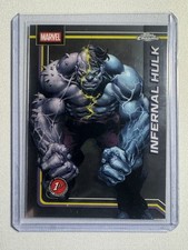 2026 Topps Chrome Marvel Comics #54 Infernal Hulk