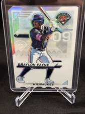 2025 Panini Prospect Edition Braylon Payne SSP Ticket Stub #2/9 Brewers