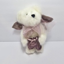 Boyds Toof Beary denti fata orso #903016 8" ritirato nuovo con etichette ali rosa scintillante