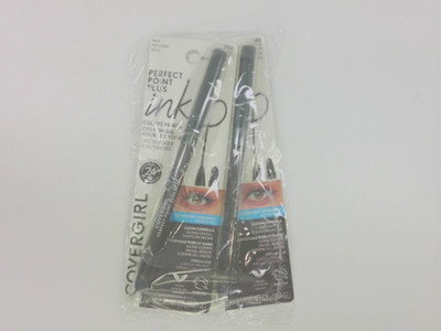COVERGIRL Perfect Point Plus Ink Gel Eye Pencil Shimmering Brown 280, 2 PACK