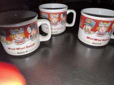 3 CAMPBELL'S SOUP MUGS  WESTWOOD 1993 COLLECTORS HTF FIRST RESPONDER RESPONDERS