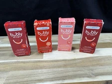 ✅Sodastream Bubly Drops ✅2 Cherry 1 Grapefruit 1Strawberry Unsweetened ✅Lot Of 4