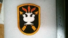 GENUINE VINTAGE MILITARY PATCH WW2 ERA US ARMY JFK SPECIAL WARFARE CENTER SCHOOL