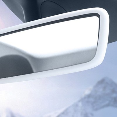Silicone Rearview Mirror Edge Protective case For Car Interior Custom Fit No