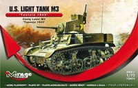"Mirage Hobby 726073 - 1:72 U.S. Light Tank M3 \"Tunisia 1943\" "