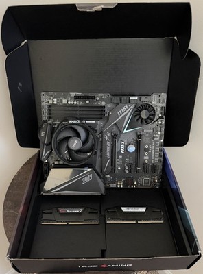 MSI MPG X570 Gaming Edge WiFi + AMD Ryzen 7 3800X + 16GB G.Skill RAM Bundle ATX