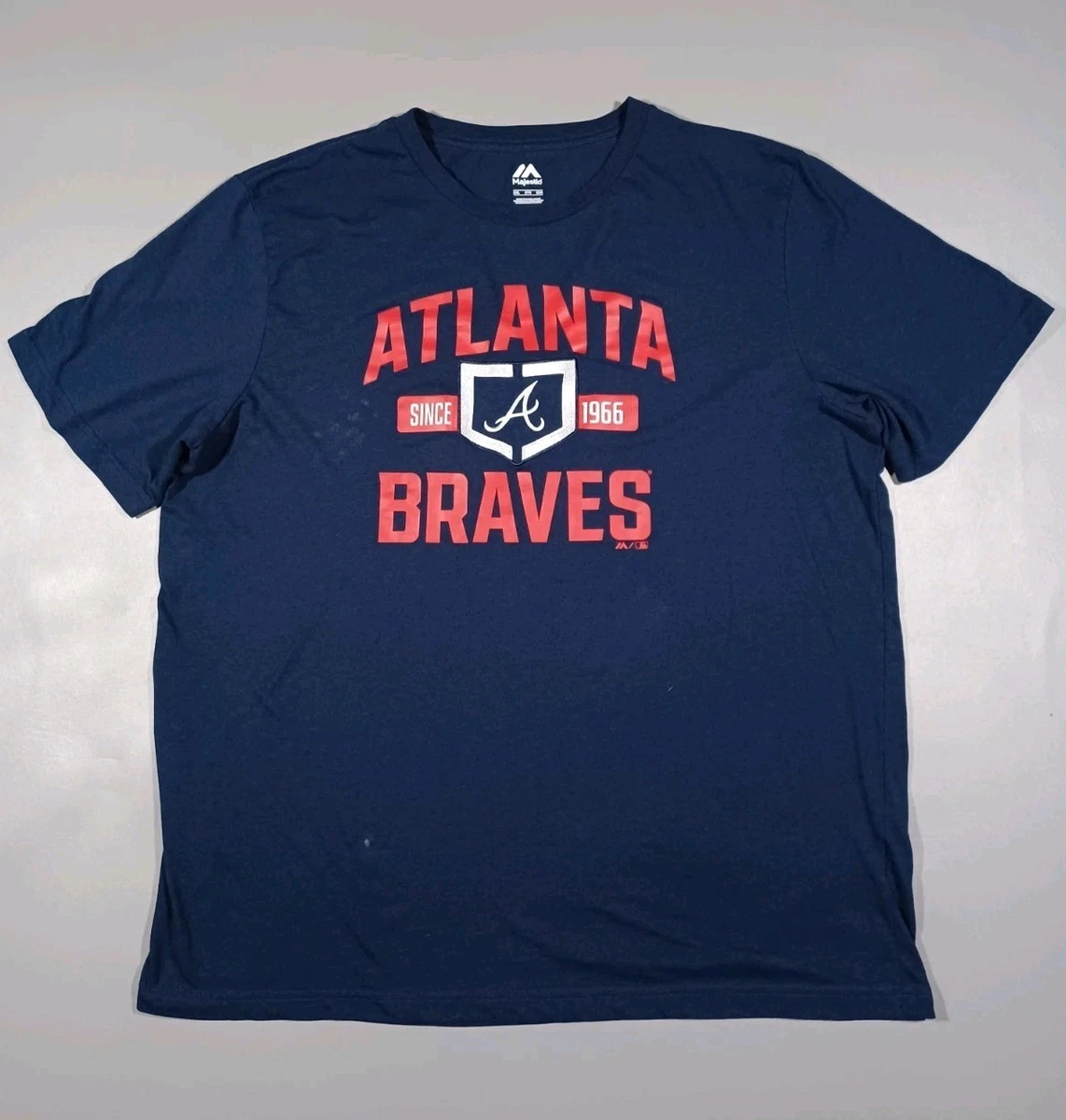 Majestic Atlanta Braves Blue MLB Fan Apparel & Souvenirs for sale