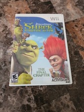Shrek Forever After Nintendo Wii Untested & Scratched Disc 