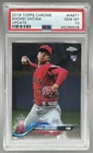 46298508 Shohei Ohtani 2018 Topps Chrome Update #HMT1 Rookie RC PSA 10