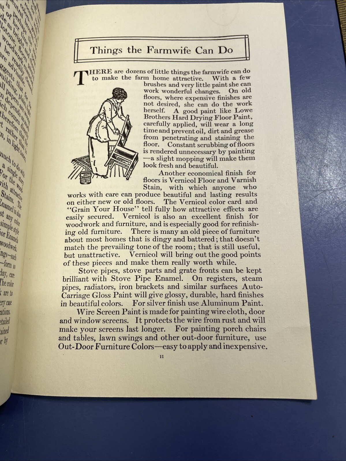 Rare Antique 1914 Lowe Brothers The Farmhouse Inside & Out Use Of Paint On Farm