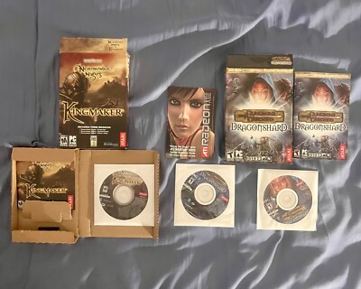 DUNGEONS & DRAGONS DRAGONSHARD, - NEVERWINTER NIGHTS KINGMAKER PC (LOT 2)