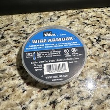 Ideal 46-PRO Wire Armor Black 3/4" x 66 ft Vinyl Electrical Tape One Roll
