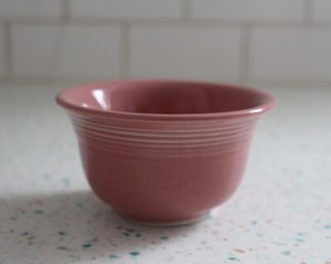 Fiestaware Rose Bullion Bowl -NEW