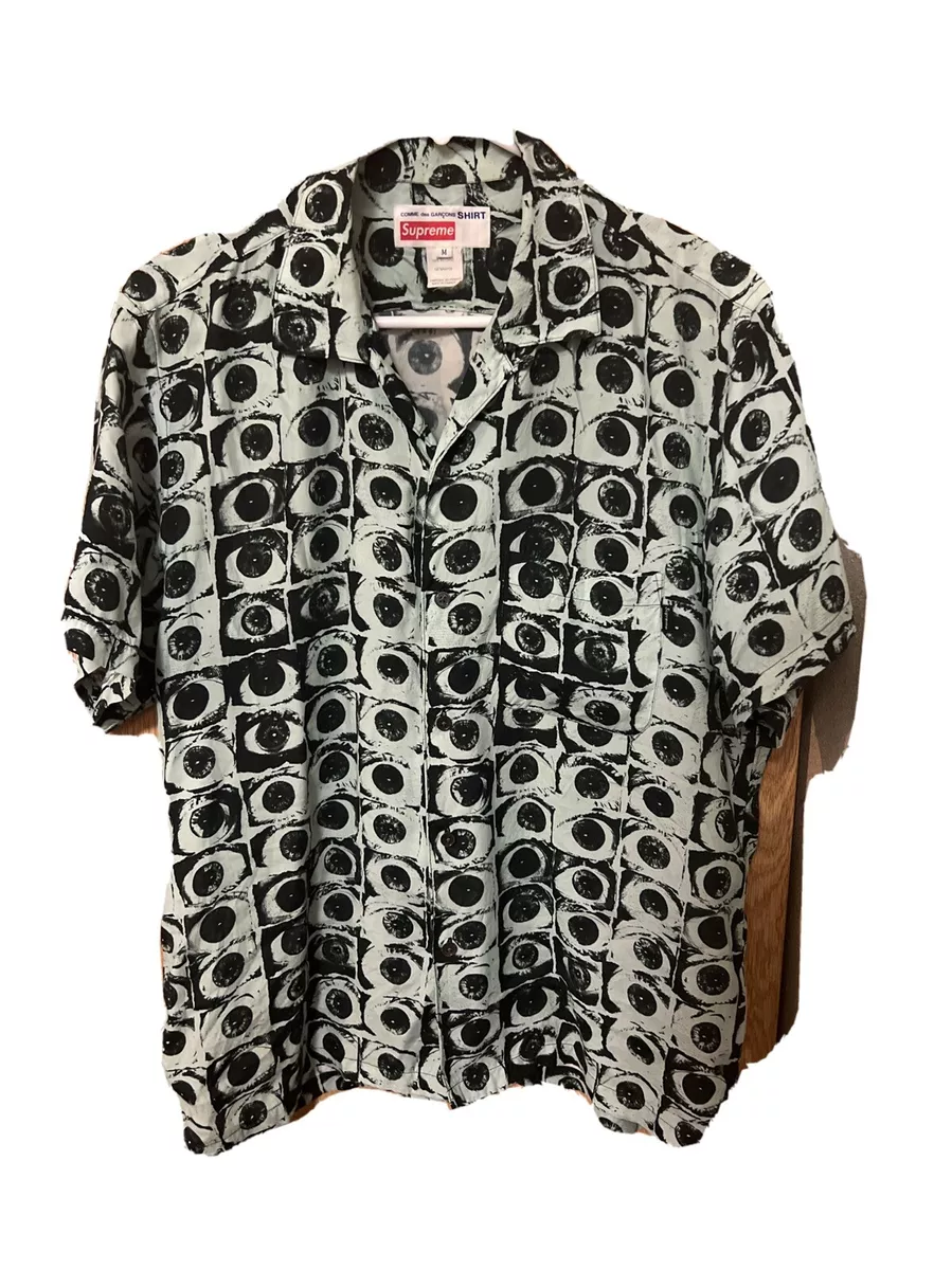 Supreme /Comme Des Garcons Shirt/Eyes Layon Shirt/Short Sleeve Shirt/S