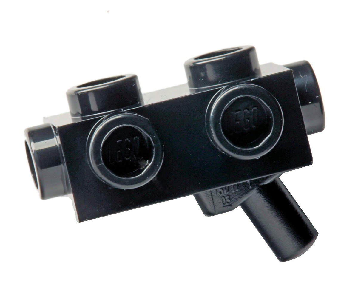 NEW LEGO - Weapon - Gun - Blaster 1 x 2 x 2/3 w/ Studs on Side x 1