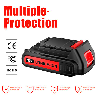 8.0Ah 20V LB2X4020 Battery FOR Black and Decker 20V MAX Lithium LBXR20 LBX20 NEW