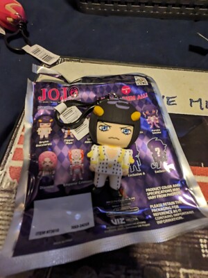 Jojo's Bizarre Adventure Golden Wind Monogram 3D Figural Bag Clip