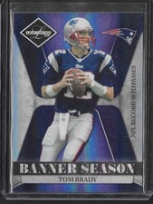 2008 Leaf Limited Banner Season Holofoil TOM BRADY /100 Short Print SP BSM-17