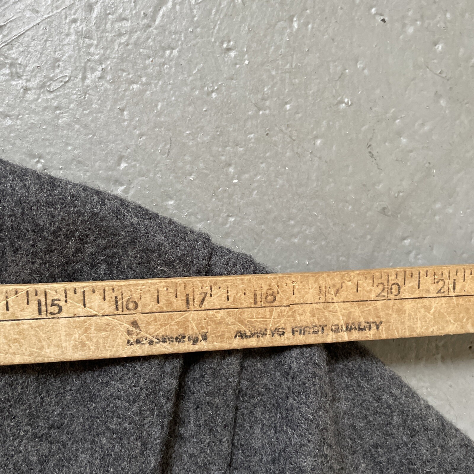 Vintage Schott AT078 Wool Toggle Parka Duffel Style Long Jacket Made In USA L