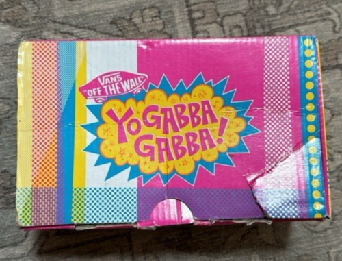 NIB, VANS Yo Gabba Gabba! Kids Toddler High Top Sneakers Size 7.5 (Discontinued) - Picture 12 of 15