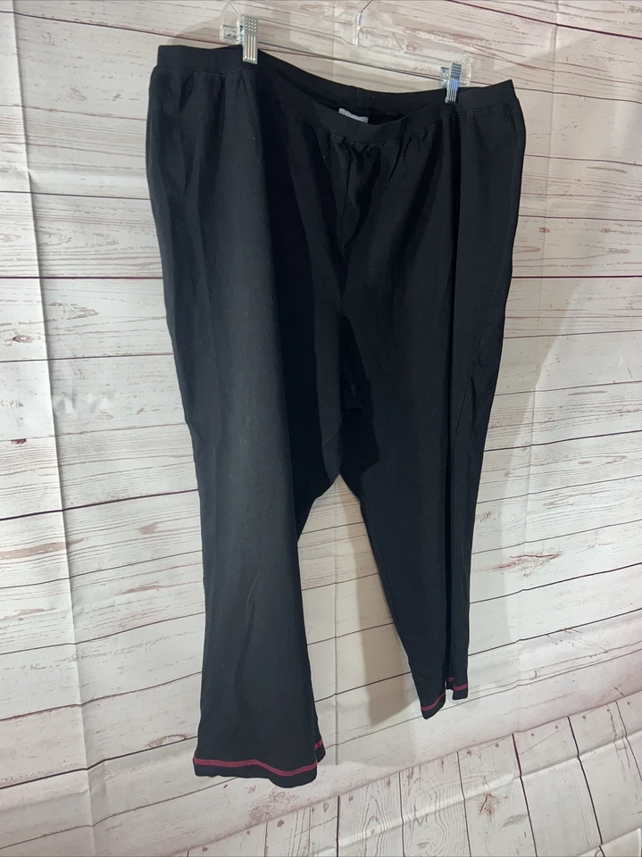 Pantalones elásticos informales elásticos Liz & Me Sport Petite 2XWP 22/24 deportivos para mujer Foto 2 de 4