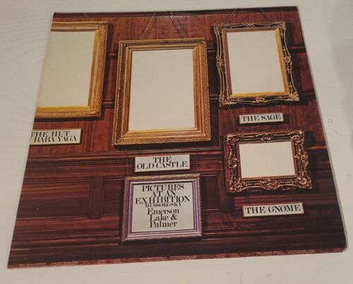 EMERSON, LAKE & PALMER PICTURES AT AN EXHIBITION VG/VG+ VINILE LP 33 GIRI - Afbeelding 1 van 4