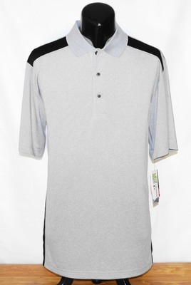 New Mens Grand Slam Big & Tall Golf Shirt Performance Stretch Polo Gray Size 2XB 740700298047 | eBay