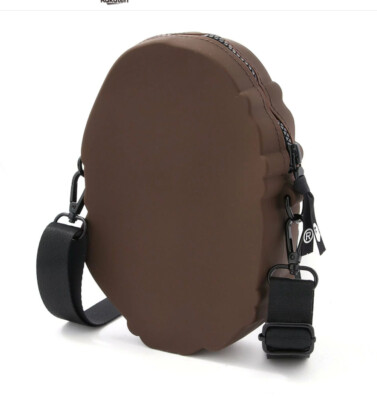 A BATHNIG APE Men's Goods APE HEAD SILICON SHOULDER BAG