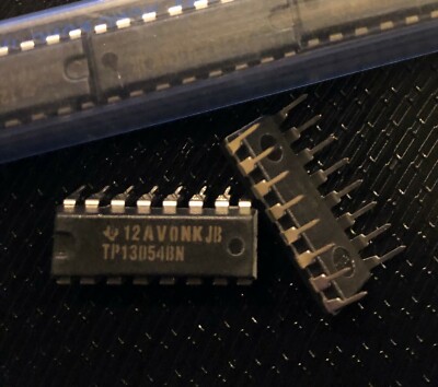 TI TP13054BN PCM Codec, MU-Law, 1-Func, CMOS, PDIP16 **NEW** Qty.3
