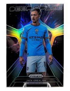 2022-23 Panini Prizm Premier League Soccer Jack Grealish Deep Space SSP Case Hit