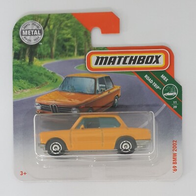 Matchbox '69 BMW 2002 in Orange selten MBX Road-Trip 11/20 2018 neu