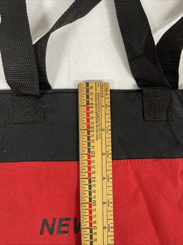 Red Black New York Statue Of Liberty Tote Bag Carries Multiple Items INCREDIBLE! - Picture 7 of 20