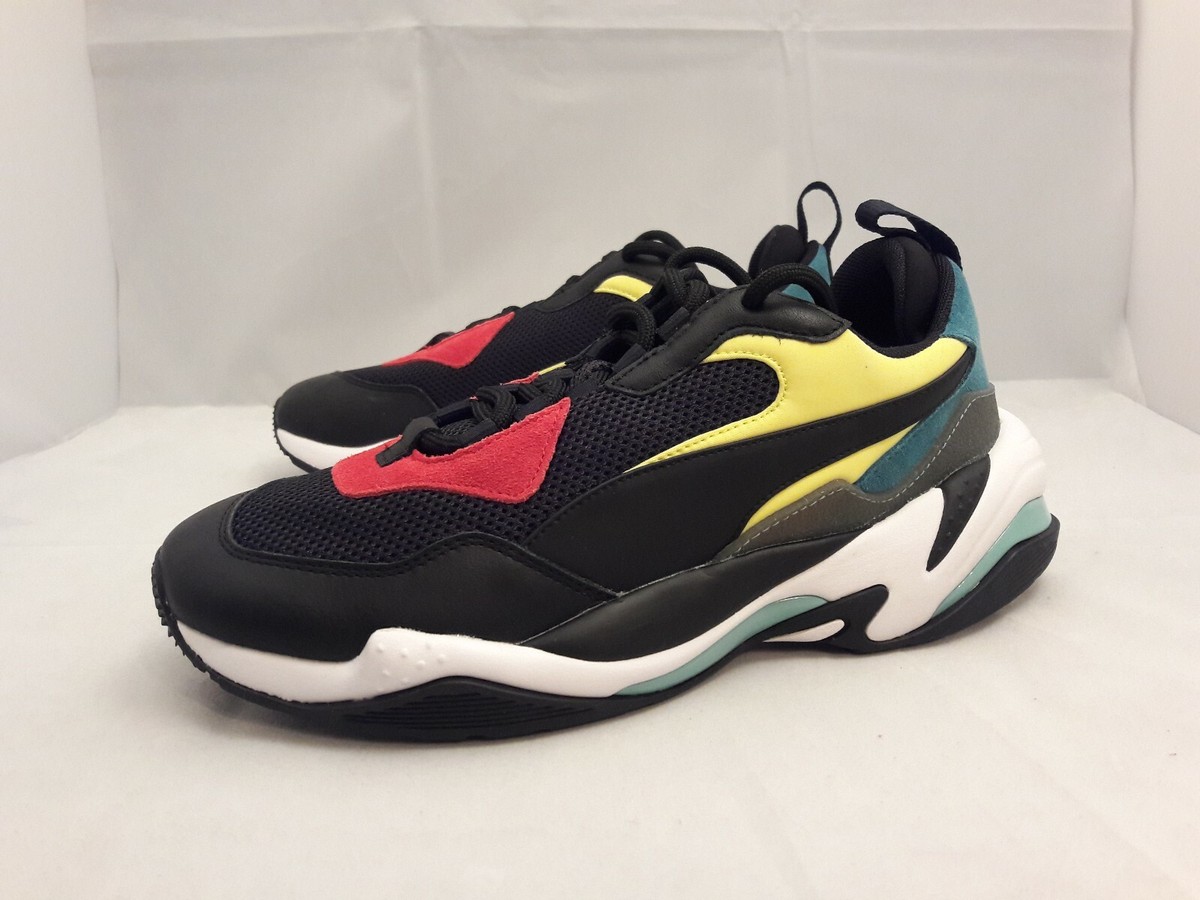 Puma Thunder Spectra Black White Red 367516 01 Sneakers Men's 6.5/Wmn's 8 |  eBay