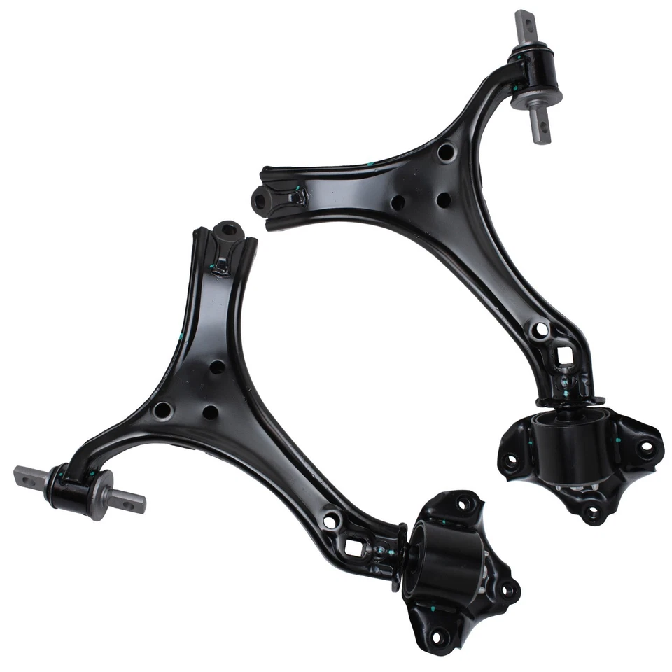 Brazos de control inferiores delanteros con rótulas + extremos de varilla de amarre para Honda Accord Acura TLX Foto 3 de 4