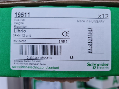 Schneider A9XPN712 - Peigne horizontal iDT40 3P+N - 12 modules - 80 A - Acti9