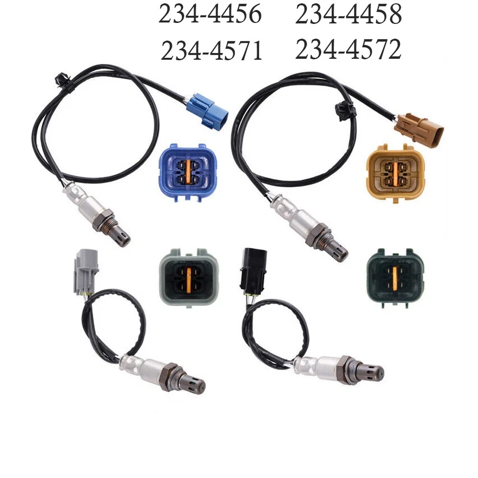 Sensor de oxígeno O2 4 piezas aguas arriba + abajo para Kia Sorento 2010-2018 y Hyundai Santa Fe Foto 4 de 4