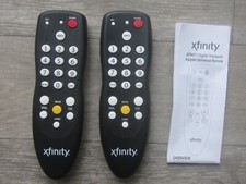 Comcast Xfinity Cable DTA Digital Transport Adapter Universal 2 Remote Controls