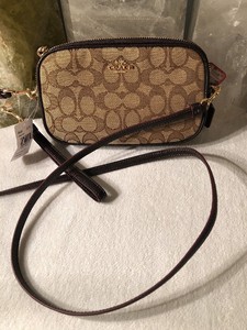 coach monogram crossbody bag