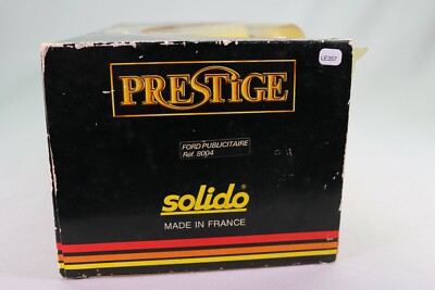 Miniature Solido 8004 – Ford Dunlop Jaune/Rouge 1:18 – Publicitaire