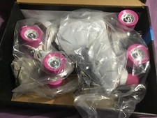 Chicago Skates Girls Rink Roller Skate Size 2 White CRS1900 new