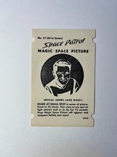 No 17 Special Agent Jack Narz 1953 Chex Space Patrol Magic Space Picture cereal