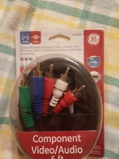 GE Component Video/Audio Cable  6 ft. 73321