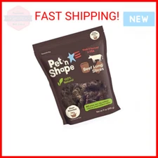 Pet 'n Shape Beef Lung Dog Treats – Made and Sourced in the USA - Training Treat