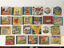 VTG LOT 23-Kids CD's Educational Fun Musical Games Collectible and MORE-NEW USED
