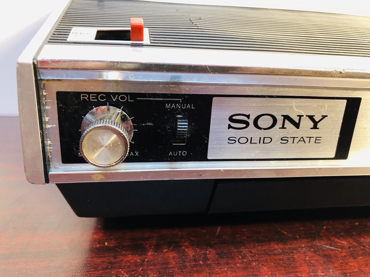 SONY TC-222-A TAPECORDER Reel to Reel Tape Recorder Vintage